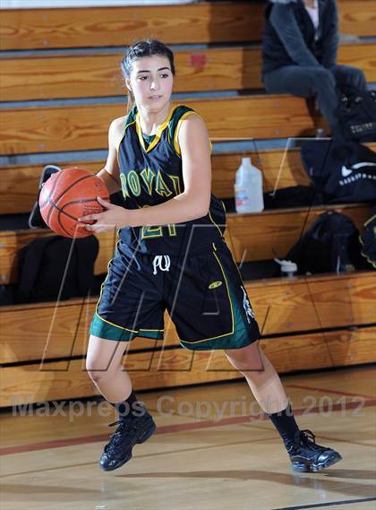 Thumbnail 1 in Burbank vs Royal (La Canada Tournament) photogallery.