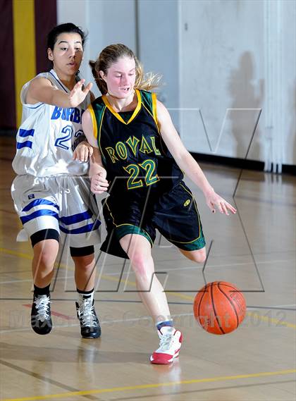 Thumbnail 1 in Burbank vs Royal (La Canada Tournament) photogallery.