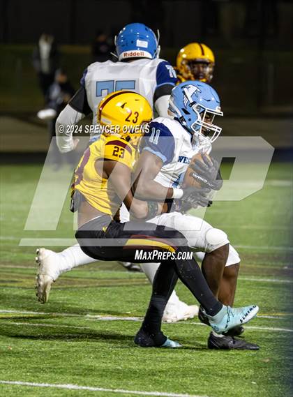 Thumbnail 3 in West Rowan @ West Charlotte (NCHSAA 3A Playoffs Round 2) photogallery.