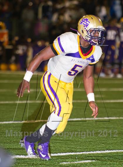 Thumbnail 3 in Karr vs. St. Augustine (LHSAA Quarterfinal Playoff) photogallery.