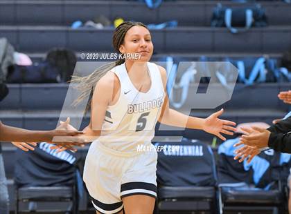 Thumbnail 2 in Centennial vs. Faith Lutheran photogallery.