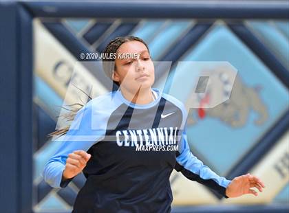 Thumbnail 2 in Centennial vs. Faith Lutheran photogallery.