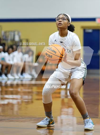 Thumbnail 3 in Hoke County vs E.E. Smith (2023 Cumberland County Schools Holiday Classic Tournament) photogallery.