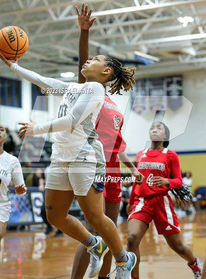 Thumbnail 2 in Hoke County vs E.E. Smith (2023 Cumberland County Schools Holiday Classic Tournament) photogallery.