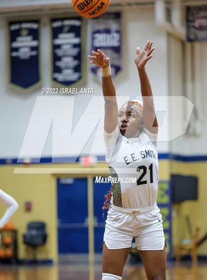 Thumbnail 2 in Hoke County vs E.E. Smith (2023 Cumberland County Schools Holiday Classic Tournament) photogallery.