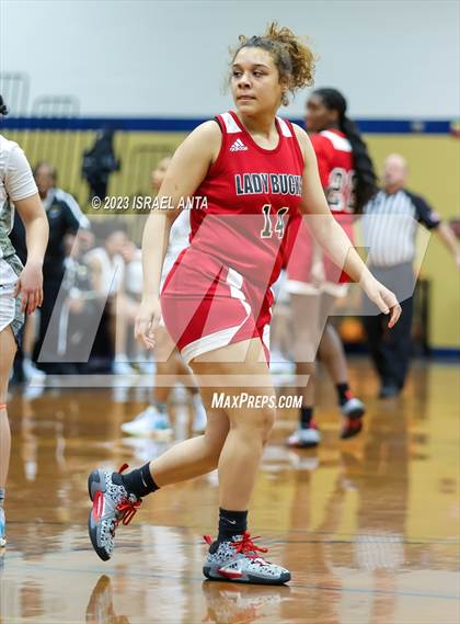 Thumbnail 2 in Hoke County vs E.E. Smith (2023 Cumberland County Schools Holiday Classic Tournament) photogallery.