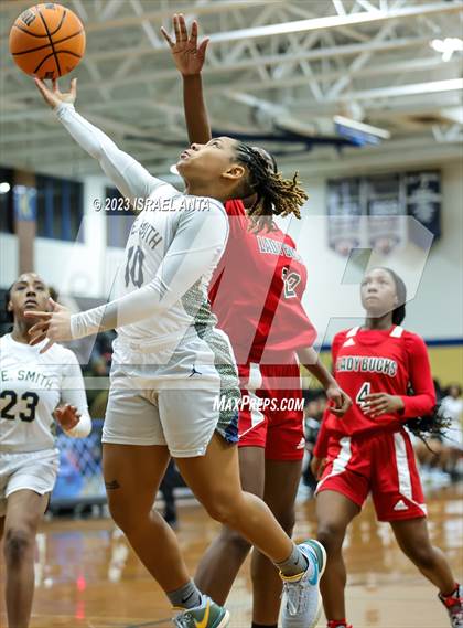Thumbnail 3 in Hoke County vs E.E. Smith (2023 Cumberland County Schools Holiday Classic Tournament) photogallery.