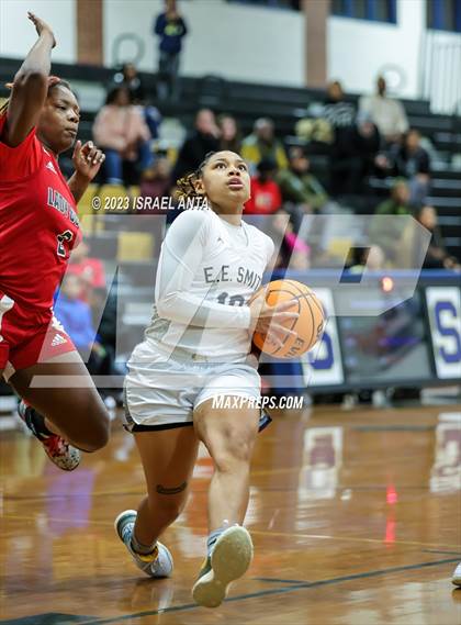 Thumbnail 1 in Hoke County vs E.E. Smith (2023 Cumberland County Schools Holiday Classic Tournament) photogallery.