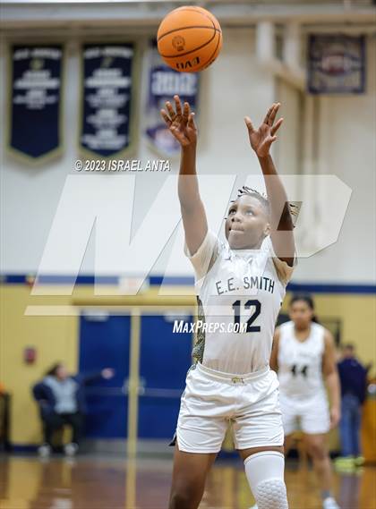 Thumbnail 1 in Hoke County vs E.E. Smith (2023 Cumberland County Schools Holiday Classic Tournament) photogallery.