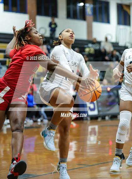 Thumbnail 2 in Hoke County vs E.E. Smith (2023 Cumberland County Schools Holiday Classic Tournament) photogallery.