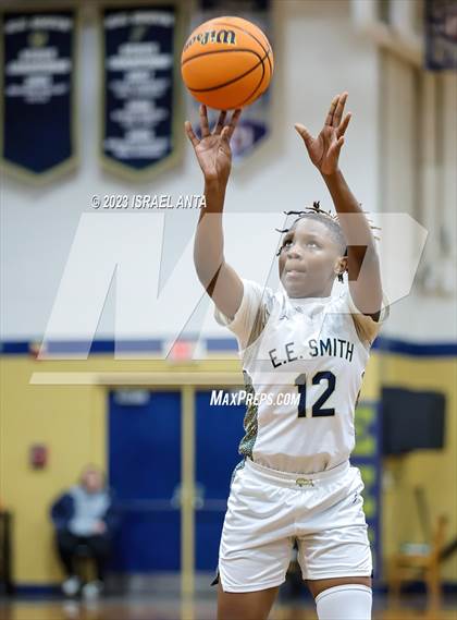 Thumbnail 1 in Hoke County vs E.E. Smith (2023 Cumberland County Schools Holiday Classic Tournament) photogallery.