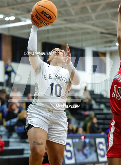 Thumbnail 1 in Hoke County vs E.E. Smith (2023 Cumberland County Schools Holiday Classic Tournament) photogallery.