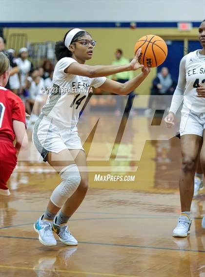 Thumbnail 2 in Hoke County vs E.E. Smith (2023 Cumberland County Schools Holiday Classic Tournament) photogallery.