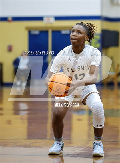 Thumbnail 1 in Hoke County vs E.E. Smith (2023 Cumberland County Schools Holiday Classic Tournament) photogallery.