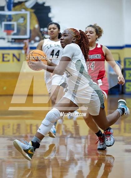 Thumbnail 1 in Hoke County vs E.E. Smith (2023 Cumberland County Schools Holiday Classic Tournament) photogallery.