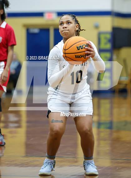 Thumbnail 3 in Hoke County vs E.E. Smith (2023 Cumberland County Schools Holiday Classic Tournament) photogallery.