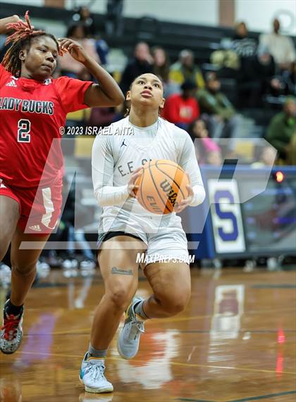 Thumbnail 3 in Hoke County vs E.E. Smith (2023 Cumberland County Schools Holiday Classic Tournament) photogallery.