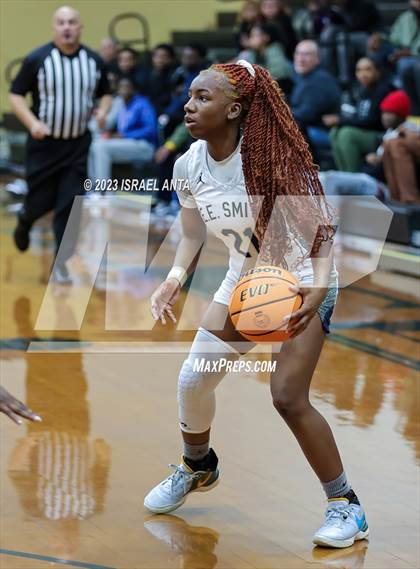 Thumbnail 1 in Hoke County vs E.E. Smith (2023 Cumberland County Schools Holiday Classic Tournament) photogallery.