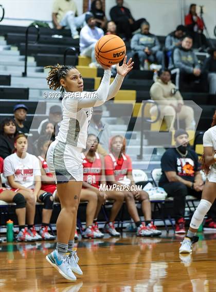 Thumbnail 2 in Hoke County vs E.E. Smith (2023 Cumberland County Schools Holiday Classic Tournament) photogallery.