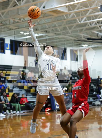 Thumbnail 1 in Hoke County vs E.E. Smith (2023 Cumberland County Schools Holiday Classic Tournament) photogallery.
