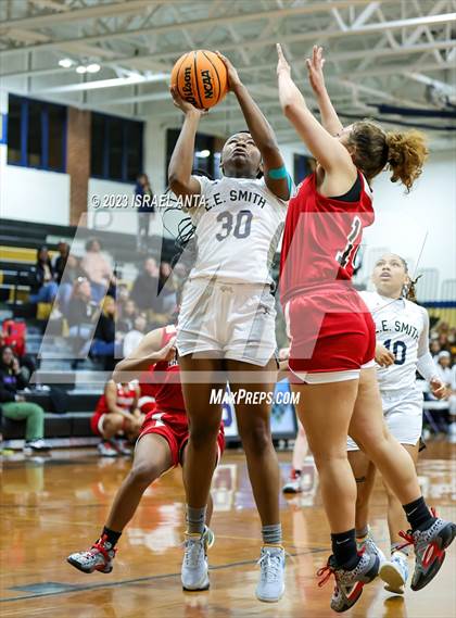 Thumbnail 3 in Hoke County vs E.E. Smith (2023 Cumberland County Schools Holiday Classic Tournament) photogallery.