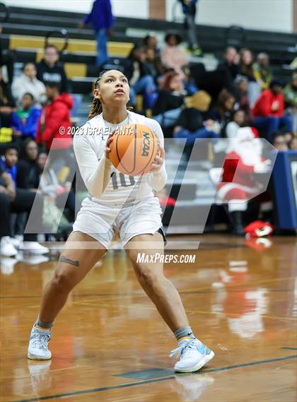 Thumbnail 2 in Hoke County vs E.E. Smith (2023 Cumberland County Schools Holiday Classic Tournament) photogallery.