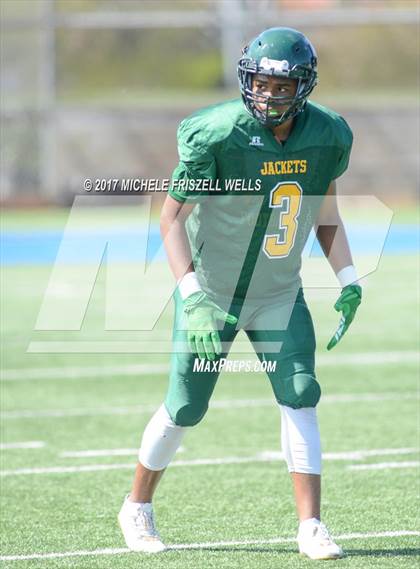Thumbnail 3 in Palo Verde vs Morse  (SDFNL Kickoff Classic) photogallery.