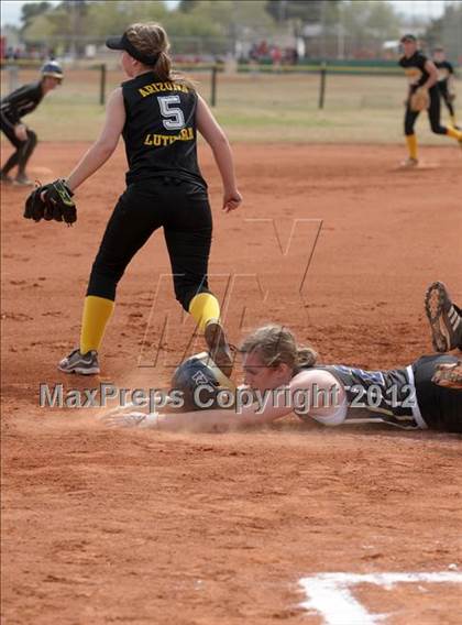 Thumbnail 3 in Lake Mead Academy vs Arizona Lutheran (Spring Slam Tournament) photogallery.