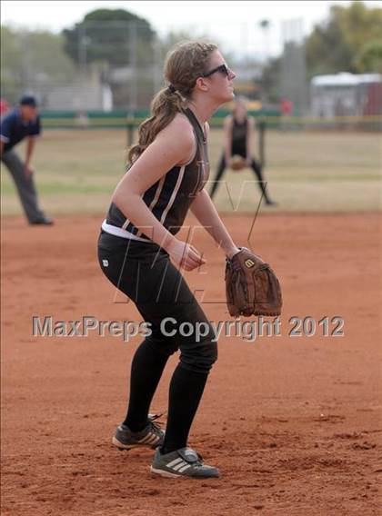 Thumbnail 2 in Lake Mead Academy vs Arizona Lutheran (Spring Slam Tournament) photogallery.