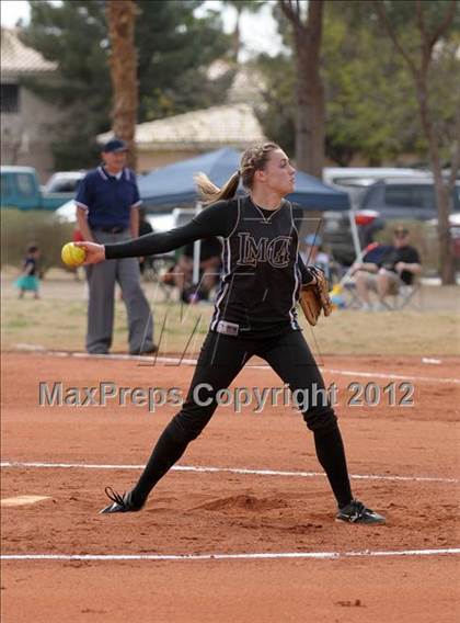 Thumbnail 1 in Lake Mead Academy vs Arizona Lutheran (Spring Slam Tournament) photogallery.