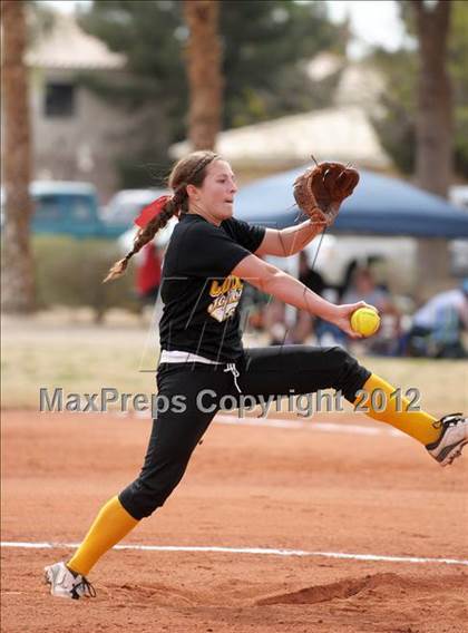 Thumbnail 1 in Lake Mead Academy vs Arizona Lutheran (Spring Slam Tournament) photogallery.
