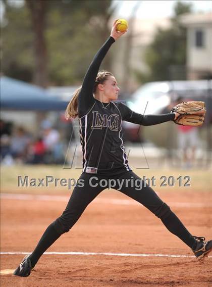 Thumbnail 2 in Lake Mead Academy vs Arizona Lutheran (Spring Slam Tournament) photogallery.
