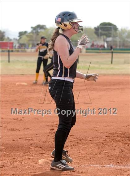 Thumbnail 2 in Lake Mead Academy vs Arizona Lutheran (Spring Slam Tournament) photogallery.