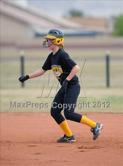 Thumbnail 3 in Lake Mead Academy vs Arizona Lutheran (Spring Slam Tournament) photogallery.