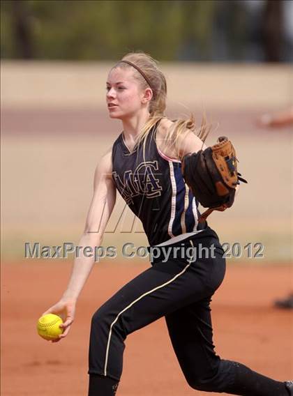 Thumbnail 1 in Lake Mead Academy vs Arizona Lutheran (Spring Slam Tournament) photogallery.