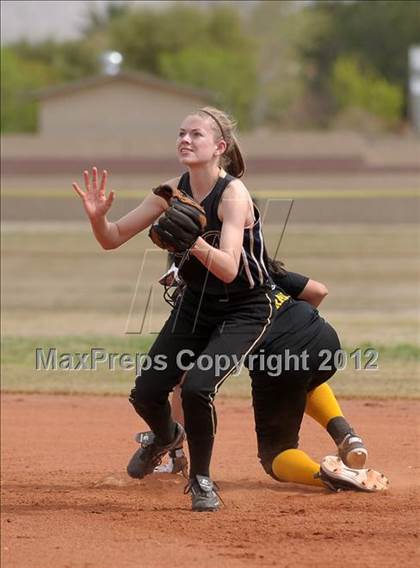 Thumbnail 2 in Lake Mead Academy vs Arizona Lutheran (Spring Slam Tournament) photogallery.