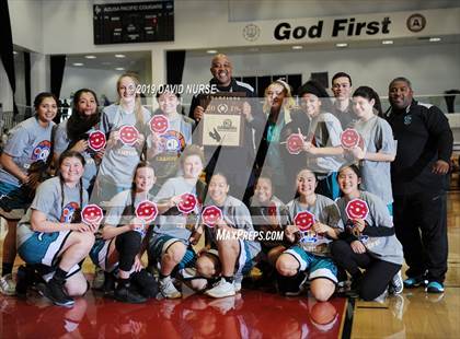 Thumbnail 2 in Santiago vs. Crossroads - G3AA CIF Southern Section Championship photogallery.