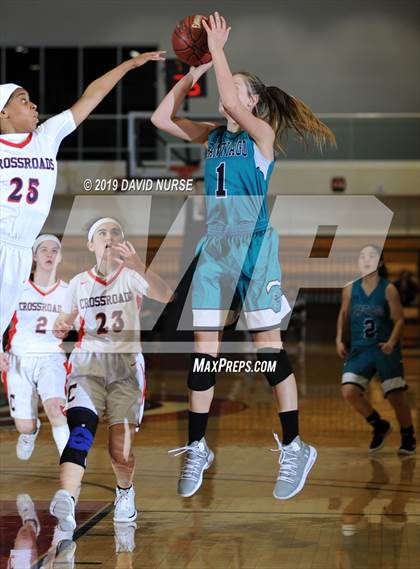 Thumbnail 1 in Santiago vs. Crossroads - G3AA CIF Southern Section Championship photogallery.