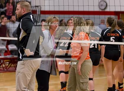 Thumbnail 2 in Clarion Area vs Maplewood (PIAA A Semifinal) photogallery.