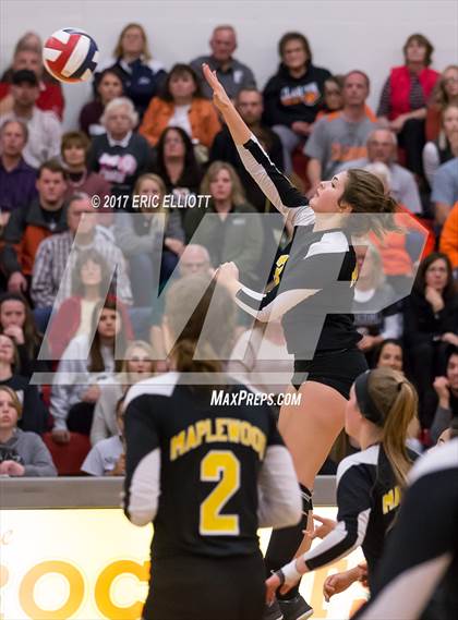 Thumbnail 3 in Clarion Area vs Maplewood (PIAA A Semifinal) photogallery.