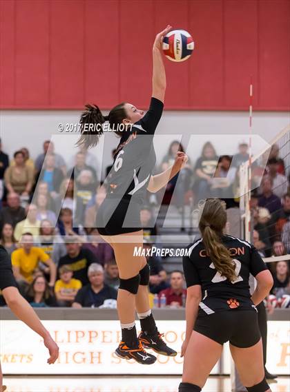 Thumbnail 1 in Clarion Area vs Maplewood (PIAA A Semifinal) photogallery.