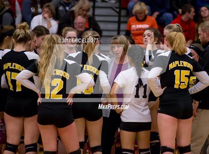 Thumbnail 2 in Clarion Area vs Maplewood (PIAA A Semifinal) photogallery.
