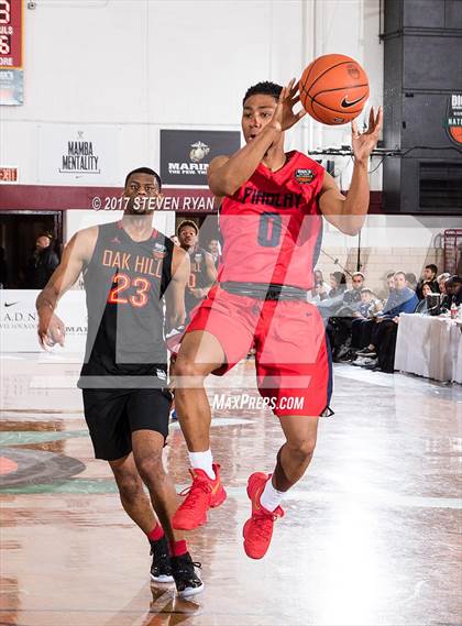 Thumbnail 2 in Findlay Prep vs. Oak Hill Academy (DICK'S National Tournament Quarterfinal) photogallery.