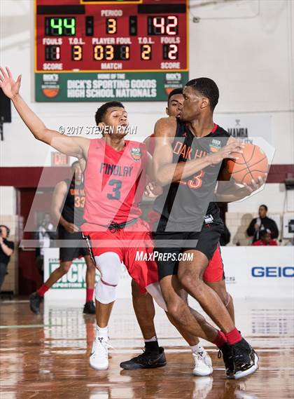 Thumbnail 3 in Findlay Prep vs. Oak Hill Academy (DICK'S National Tournament Quarterfinal) photogallery.