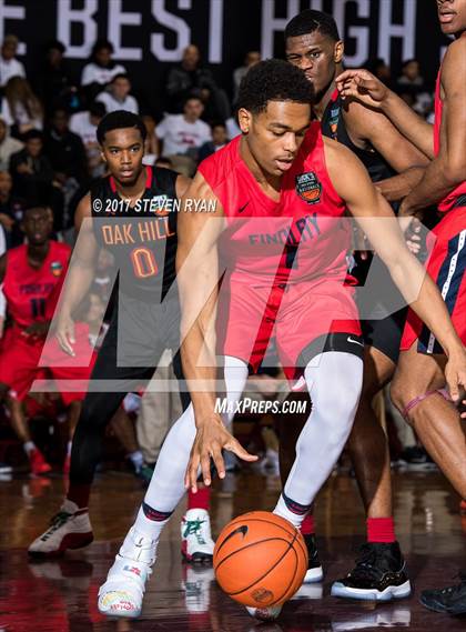 Thumbnail 3 in Findlay Prep vs. Oak Hill Academy (DICK'S National Tournament Quarterfinal) photogallery.