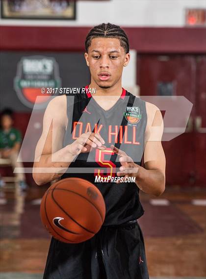 Thumbnail 2 in Findlay Prep vs. Oak Hill Academy (DICK'S National Tournament Quarterfinal) photogallery.