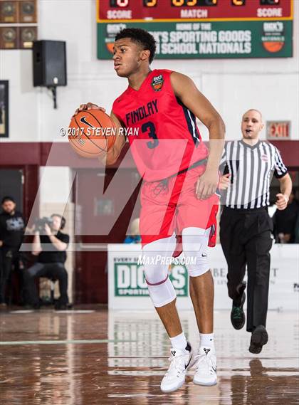 Thumbnail 2 in Findlay Prep vs. Oak Hill Academy (DICK'S National Tournament Quarterfinal) photogallery.