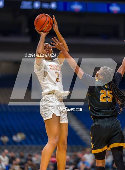 Thumbnail 2 in South Grand Prairie vs Brennan (UIL 6A Basketball Semifinal) photogallery.