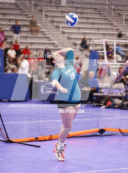 Thumbnail 3 in Hickory vs Academy of Central Florida (Endless Summer VB Tournament) photogallery.