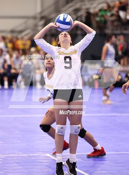Thumbnail 1 in Hickory vs Academy of Central Florida (Endless Summer VB Tournament) photogallery.